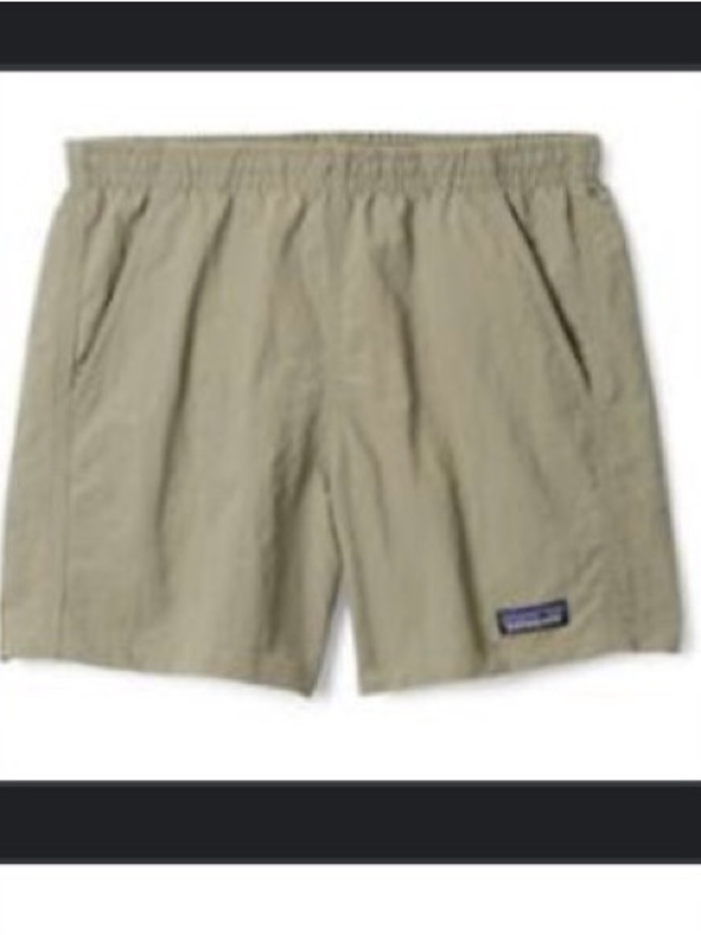 Patagonia Olive/Tan baggies shorts